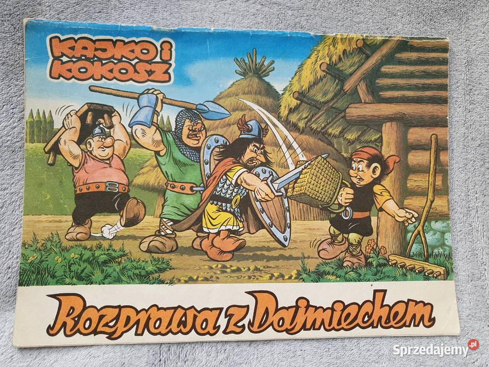 Kajko i Kokosz Rozprawa z Dajmiechem wydanie 1 Komiksy Gdynia
