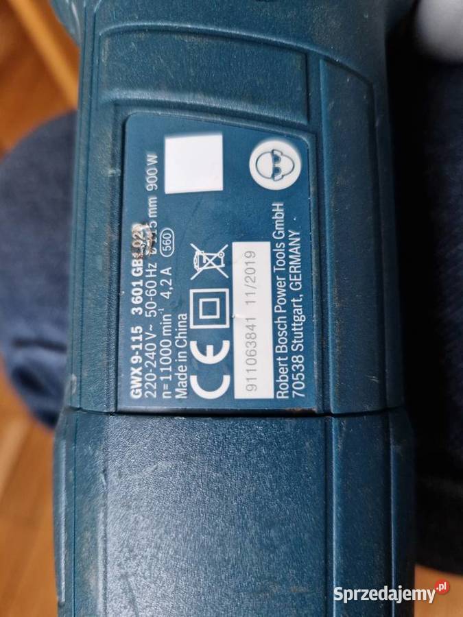 Szlifierka Bosch GWX 9115 lubuskie Gorzów Wielkopolski