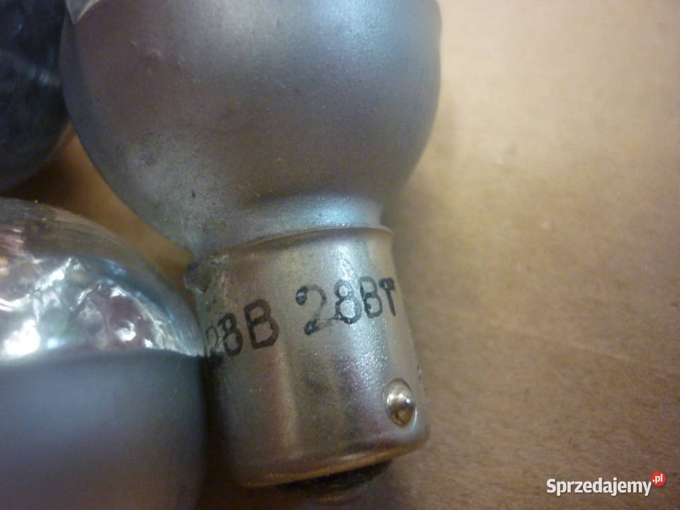 Żarówka lotnicza SMZ 28Volt 28 Wat Dębica sprzedam