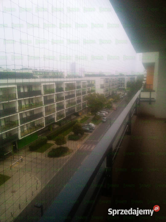 Siatka na balkon przeciw gołębiom z montażem Dla zwierząt
