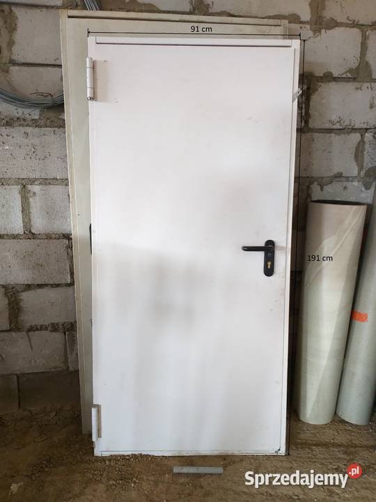 Drzwi HRMANN stalowe lewe prawe Trzebnica sprzedam