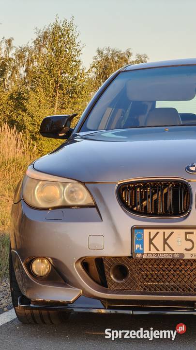 BMW E60 525i LPG Mpakiet Shadowline 218KM małopolskie Kraków