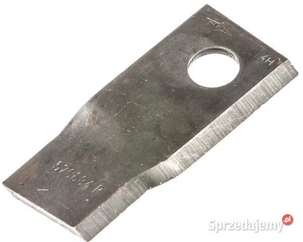 Nożyk kosiarki rotacyjnej prawy 107x48x4 mm Kamionna sprzedam