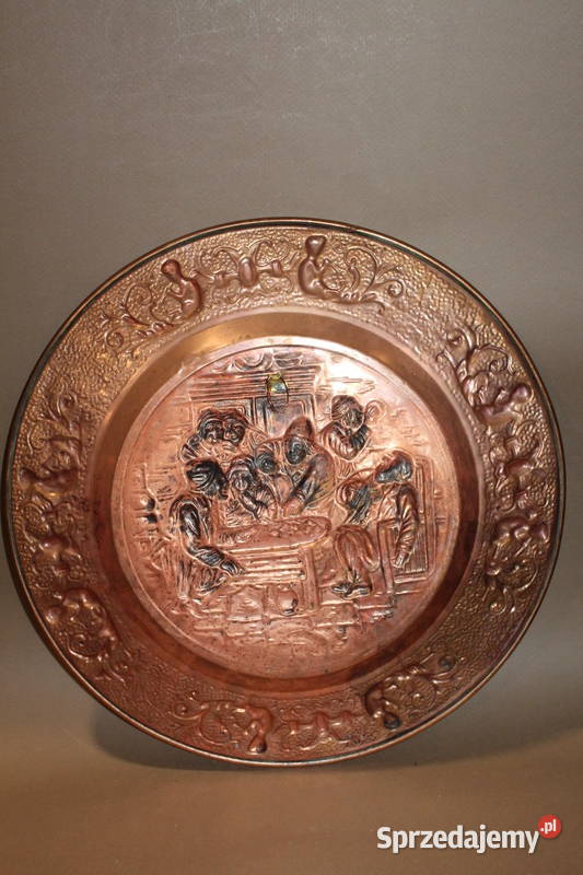 Miedziany talerz 519 FiaF Pozostałe Szczecin