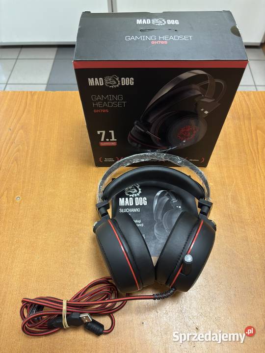 Słuchawki Mad Dog GH705 Gaming Headset 71 USB Elbląg
