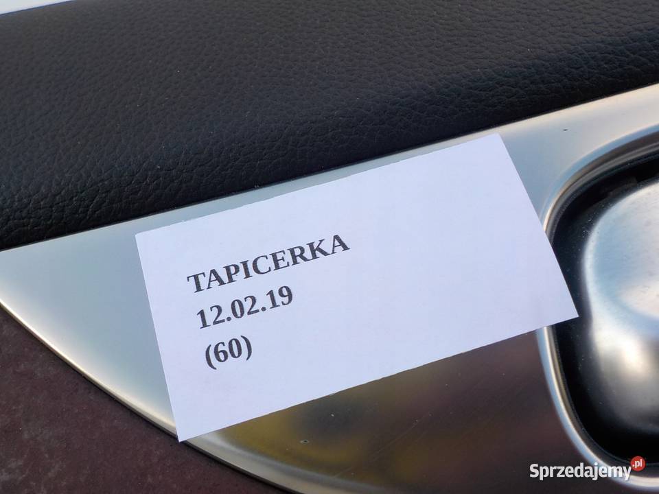 TAPICERKA BOCZEK DRZWI LEWY TYŁ INFINITI FX QX Nowy Tomyśl