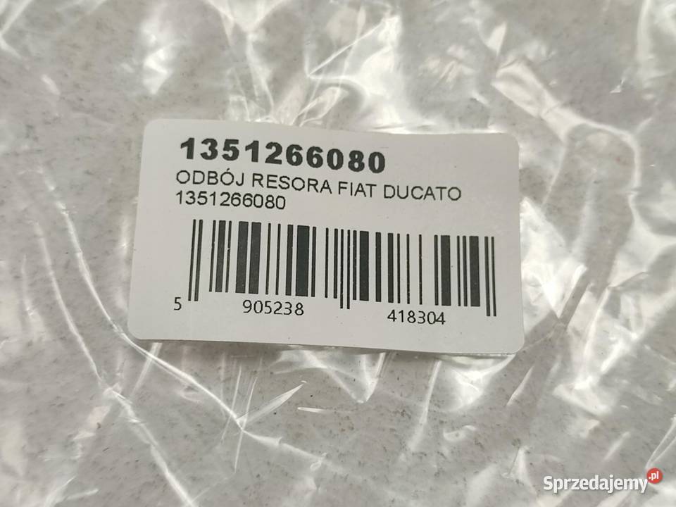 ODBÓJ RESORA TYŁ FIAT DUCATO 2006 NOWY