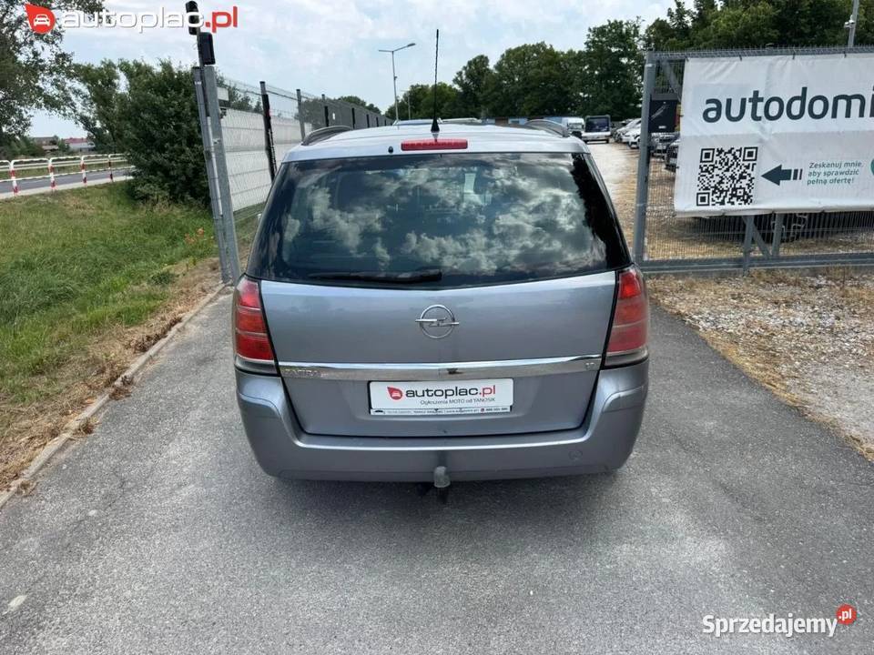 Opel Zafira Raty 18 benz 140 7 osobowy Klima manualna