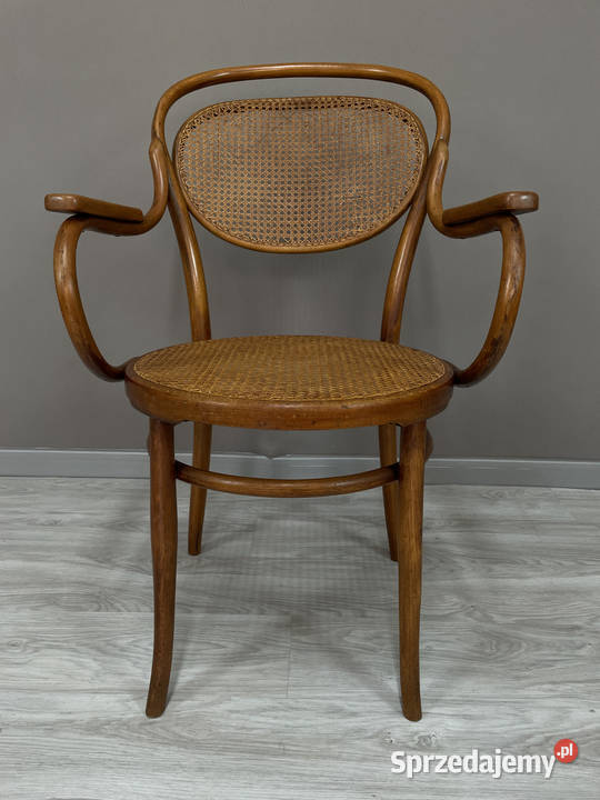 PIĘKNY FOTEL thonet Josef Jaworek 1900 Łódź