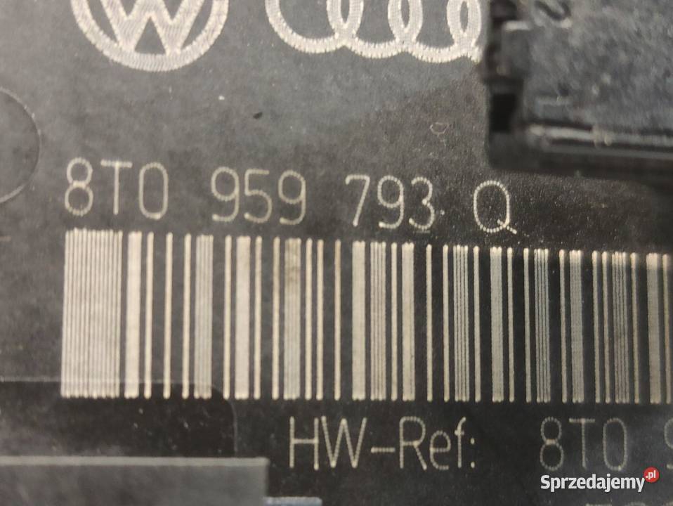 MODUŁ STEROWNIK DRZWI PRAWY PRZÓD AUDI A5 8T A4 osobowe