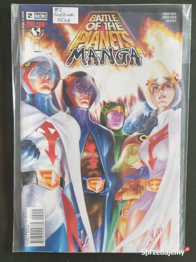 Manga Battle Of The Planets oryginalny komiks Gdynia