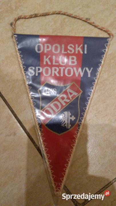 PRL proporczyk klubowy ODRA Opole Pozostałe Sieradz