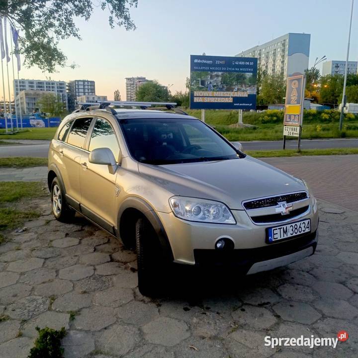 Chevrolet Captiva 24 benzyna LPG wersja 7 Łódź