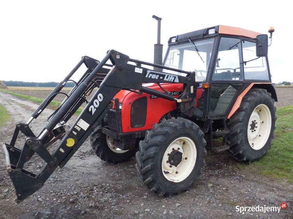 Ciągnik Rolniczy ZETOR 5340 z ładowaczem 2002r
