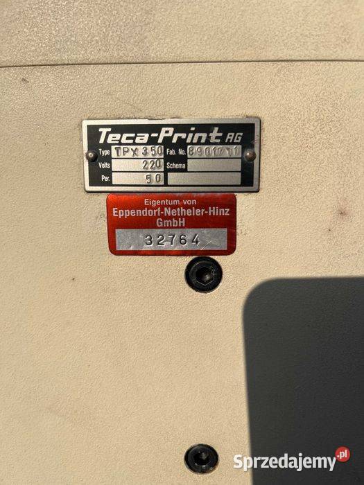 Tamponiarka TecaPrint TPX 350 Tuliszków