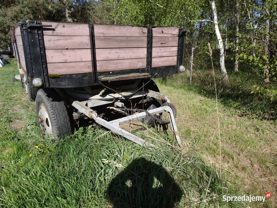 przyczepa ciężarowa rolnicza sprzedam