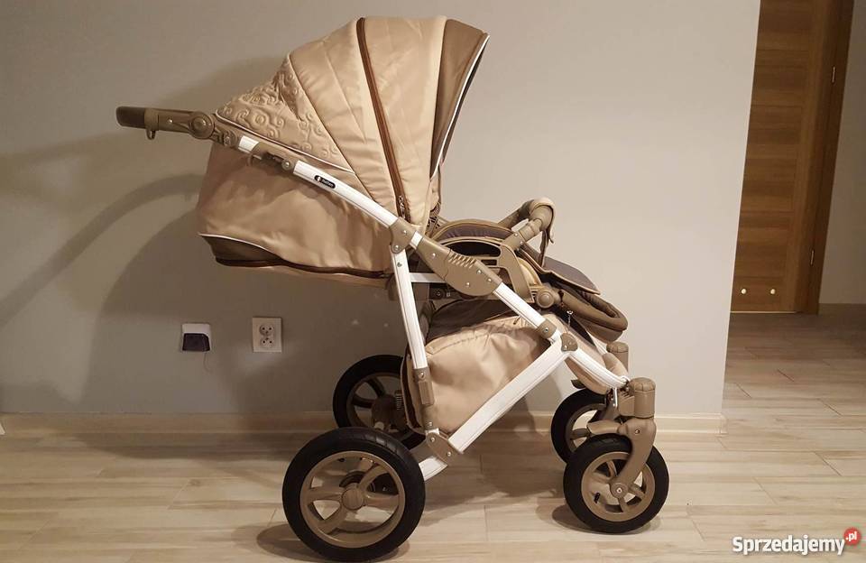 Camarelo Figaro Wózek 2w1 Gondola Spacerówka Aluminium lubelskie