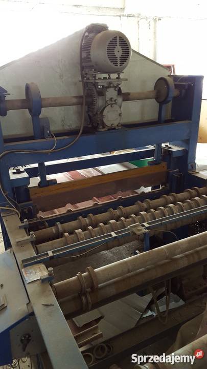 Maszyna do trapezowania blachy trapezarka Mońki