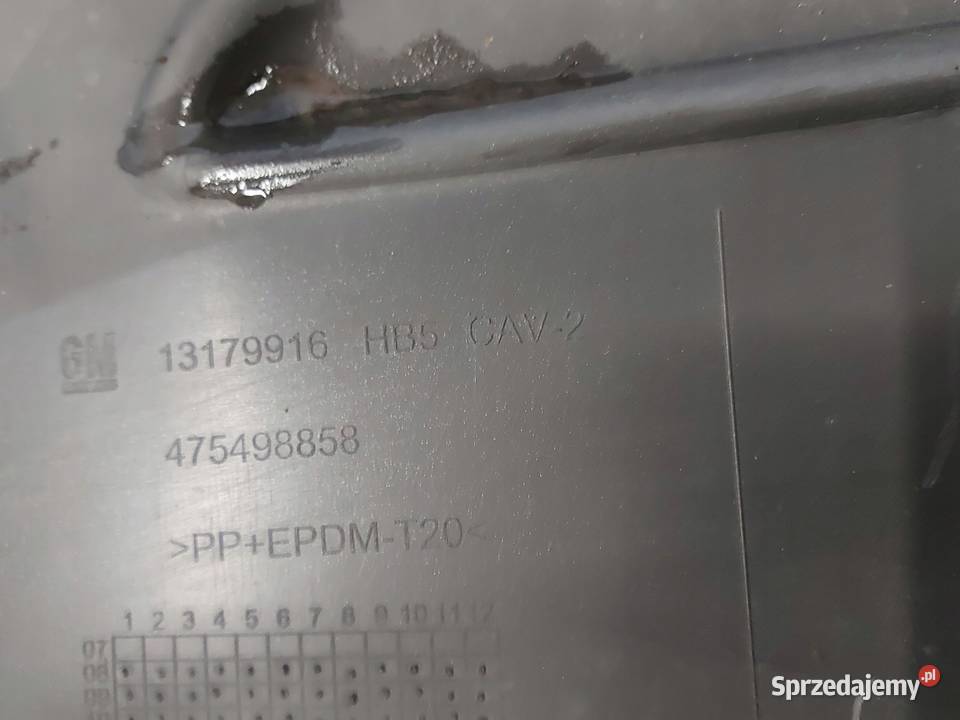 OPEL CORSA D LIFT 12r Zderzak tył tylny Kielce