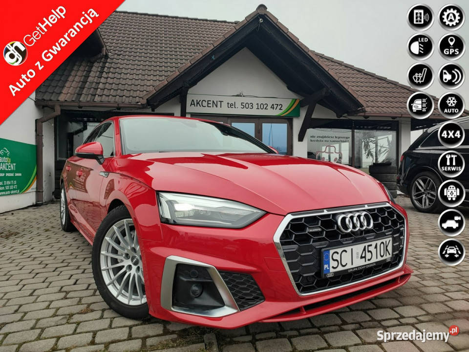 Audi A5 Sportback Quattro SLine 32770 F5 diesel Ustroń