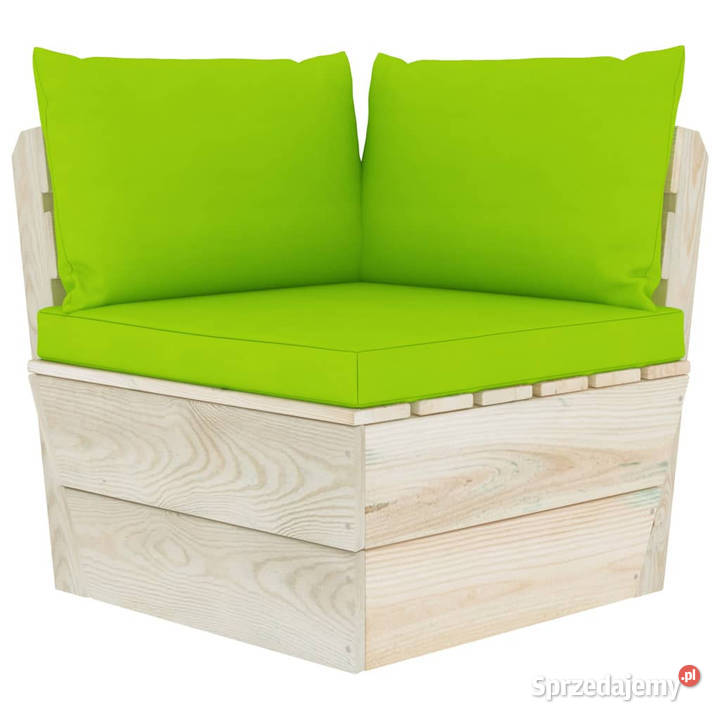 Ogrodowa sofa 2osobowa z palet z poduszkami sprzedam