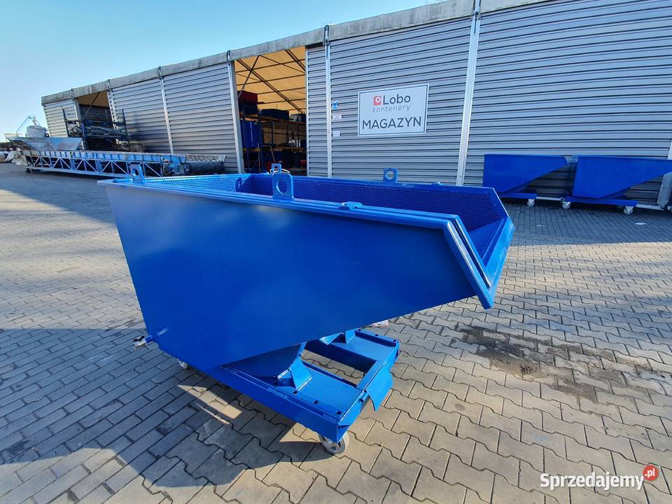 Pojemnik metalowy 09m3 do widlaka śląskie Gliwice