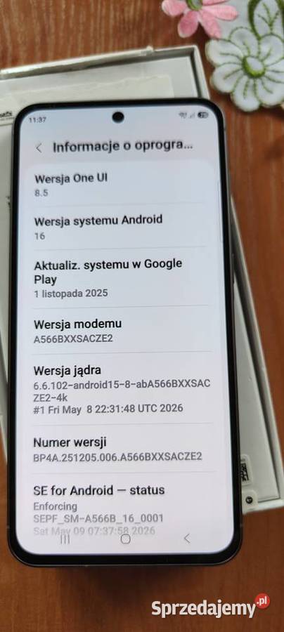Smartfon SAMSUNG Galaxy A57 5G 8 GB 256 GB świętokrzyskie