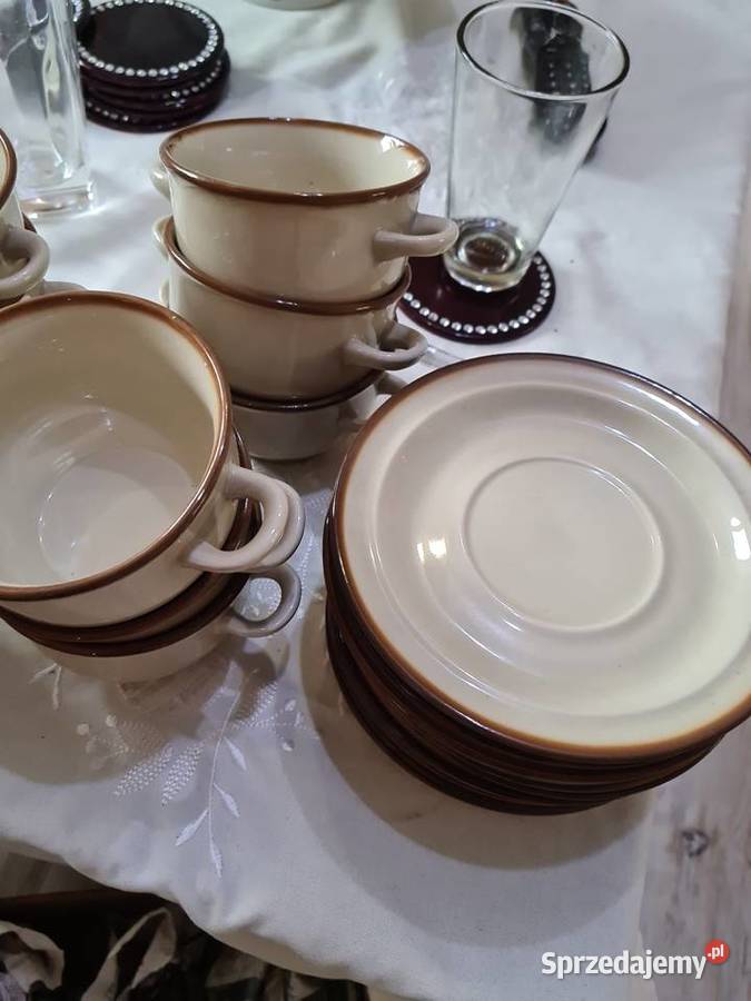 Flaczarki PRL Pruszków Porcelana i szkło Przasnysz