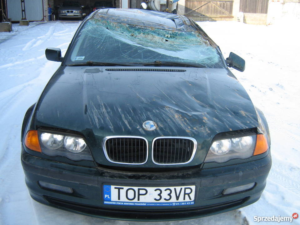 BMW E46 Po dachowaniu Opatów Sprzedajemy.pl