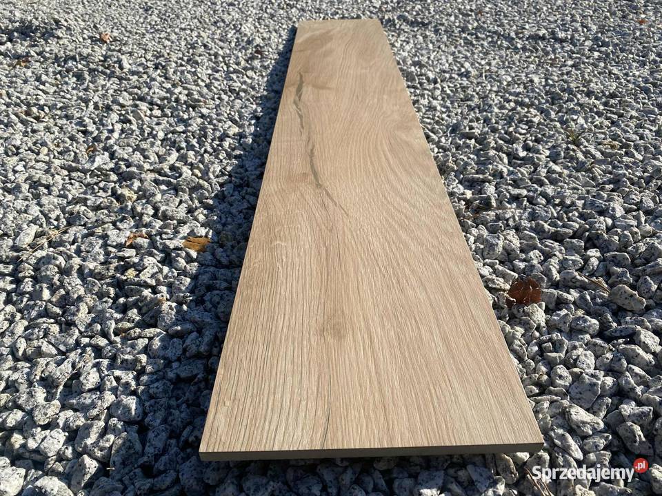 NOWOŚĆ Gres Drewnopodobny OAK BEIGE 20x120 już Płytki uniwersalne Błonie sprzedam