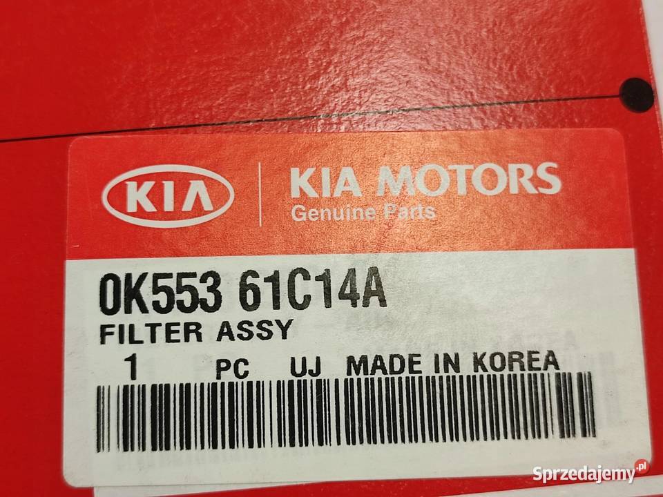 FILTR KABINOWY KIA CARNIVAL I II UP GQ 25 29 TDi sprzedam