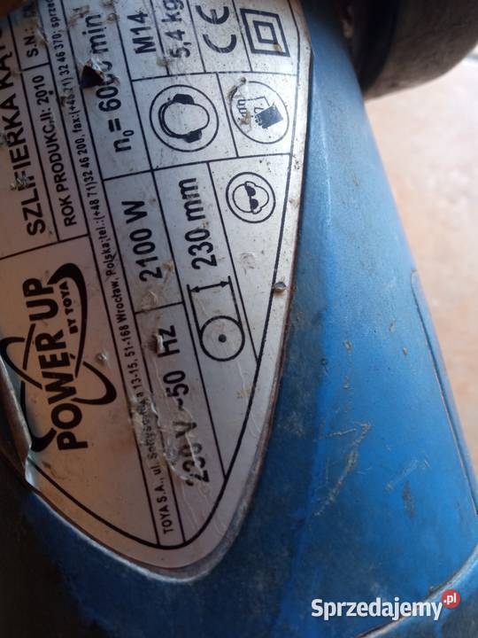 Szlifierka kątowa 2100 W 100 sprawna wysyłka śląskie Jaworzno sprzedam
