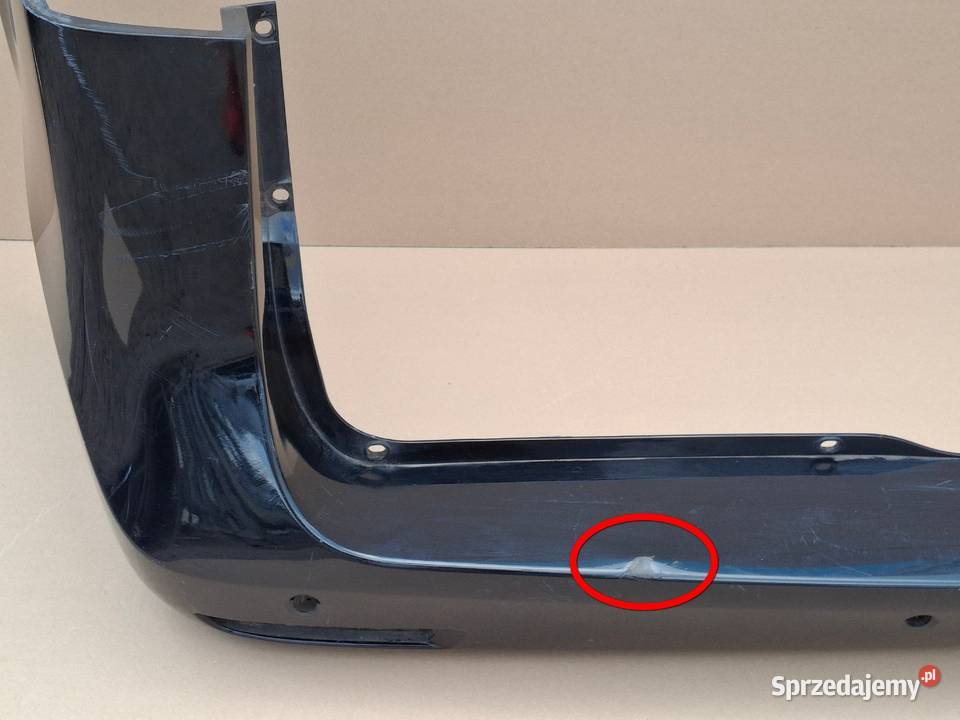 MERCEDES VITO VKLASA W447 ZDERZAK TYŁ TYLNY PDC Bieleń