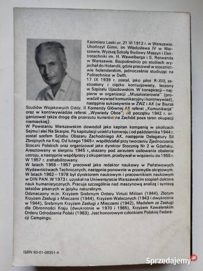 Życie niewłaściwie urozmaicone Kazimierz Leski Kielce sprzedam