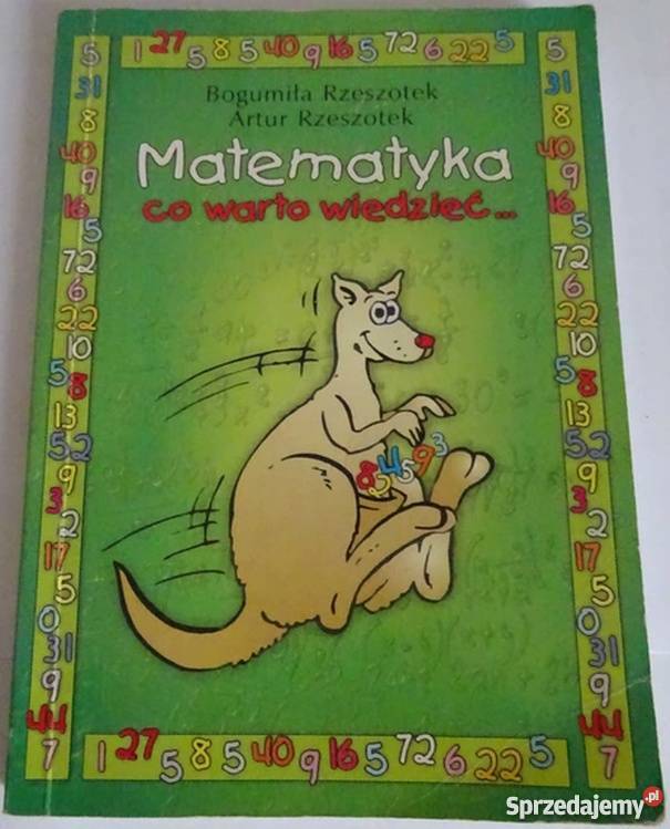 MATEMATYKA CO WIEDZIEĆ RZESZOTEK BA Siedlce