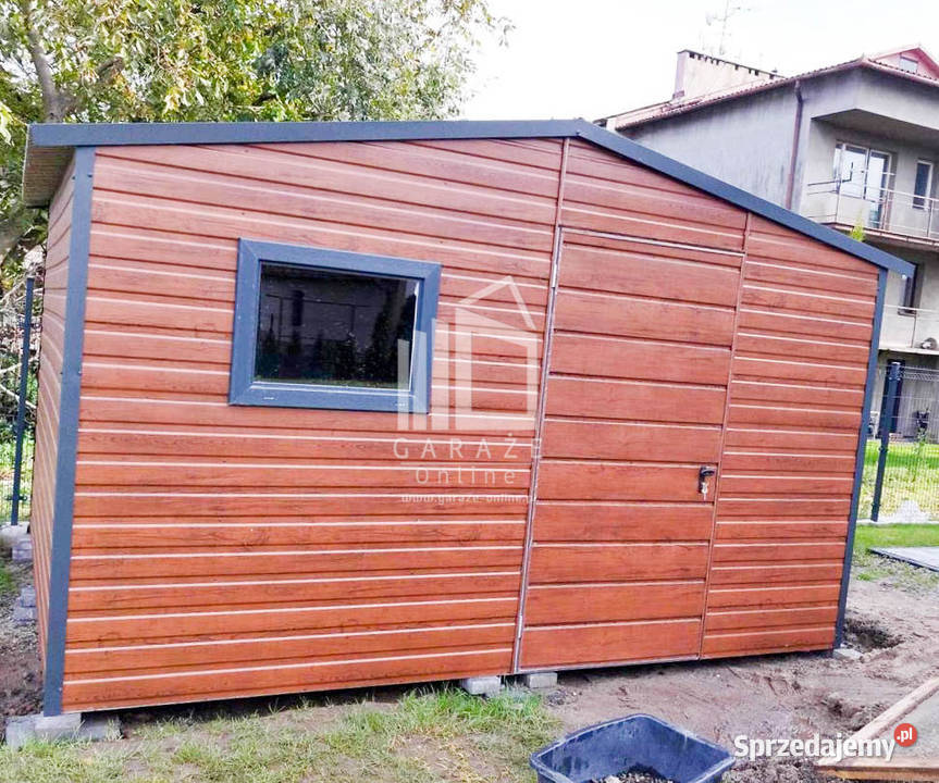 SCSHOWEK DOMEK OGRODOWY 5m x 3m DWUSPAD