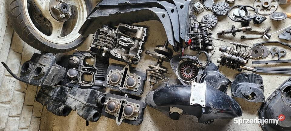 suzuki gs 500 lagi elektryka plastiki części łódzkie Wieluń