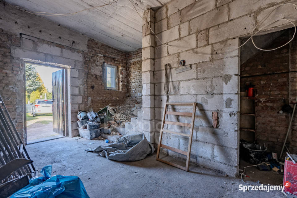 Do sprzedaży dom bliźniak Zblewo Główna 117m2 mieszkalny Sprzedaż pomorskie