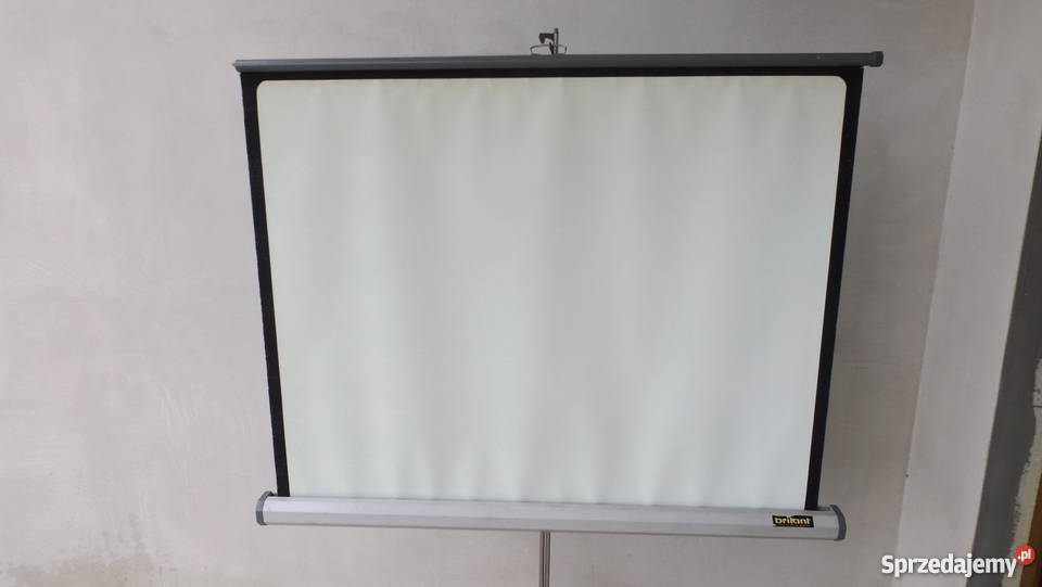 EKRAN DO PROJEKTORA RZUTNIKA BRILANT 120 x 120 Pozostałe warmińsko-mazurskie