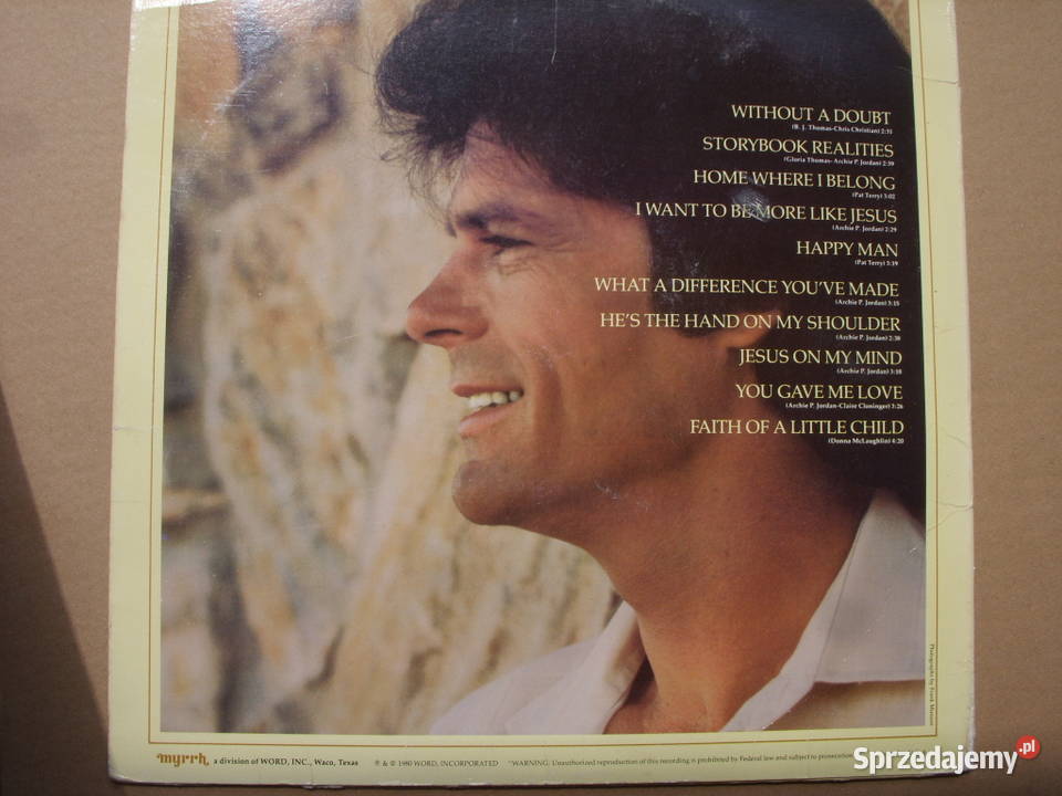 ROCK LP THE BEST OF BJ THOMAS USA 1980 dolnośląskie