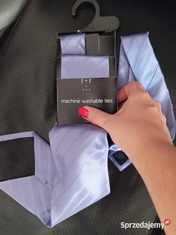 Krawat Męski Liliowy Nowy Florence Bydgoszcz sprzedam