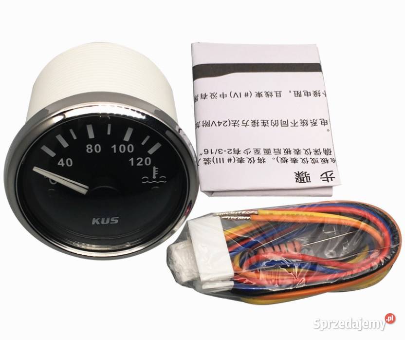 Wskaźnik Temperatury Wody 52mm KUS seria Sea V