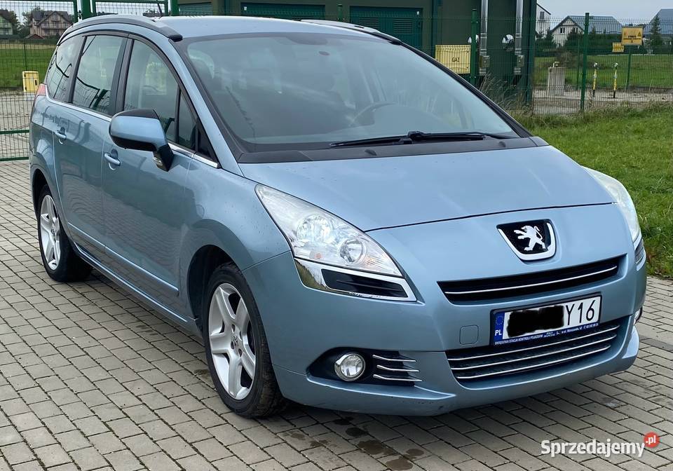 Peugeot 5008 HDI FAP 110 Premium Zarejestrowany w Polsce Wrocław sprzedam