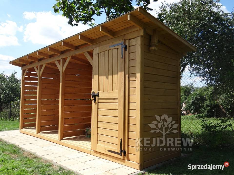 śmietnik drewniany śmietnik ogrodowy zamykany Piła Pierwsza