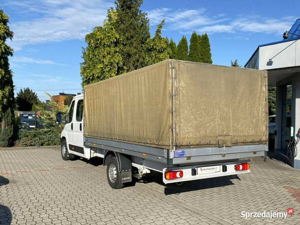 Peugeot Boxer Brygadówka 7 osób paka 4m x 21 nieuszkodzony Tarnowskie Góry