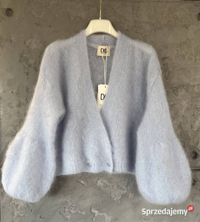 Kardigan CXL 81kid moher z balonowym rękawem Bieruń sprzedam
