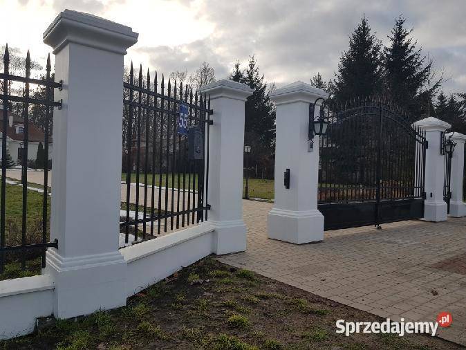 Dworkowe Stylowe Ogrodzenia Betonowe Słupki Dom i Ogród mazowieckie Latowicz