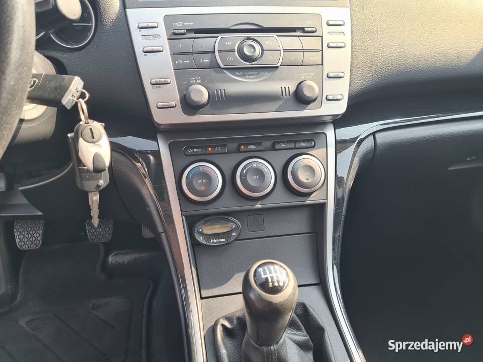 Mazda 6 GH kombi hak benzyna PIĘKNA Webasto na