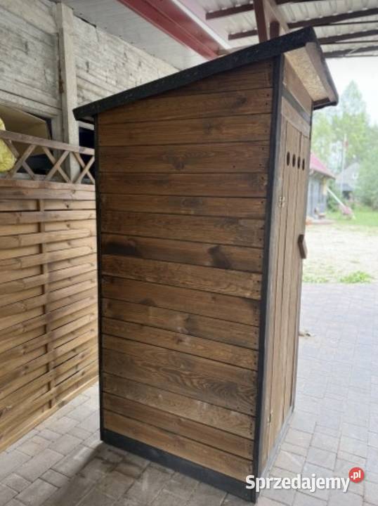 Nowoczesny WC Drewniany Wychodek Swawojka Pozostałe Radomsko