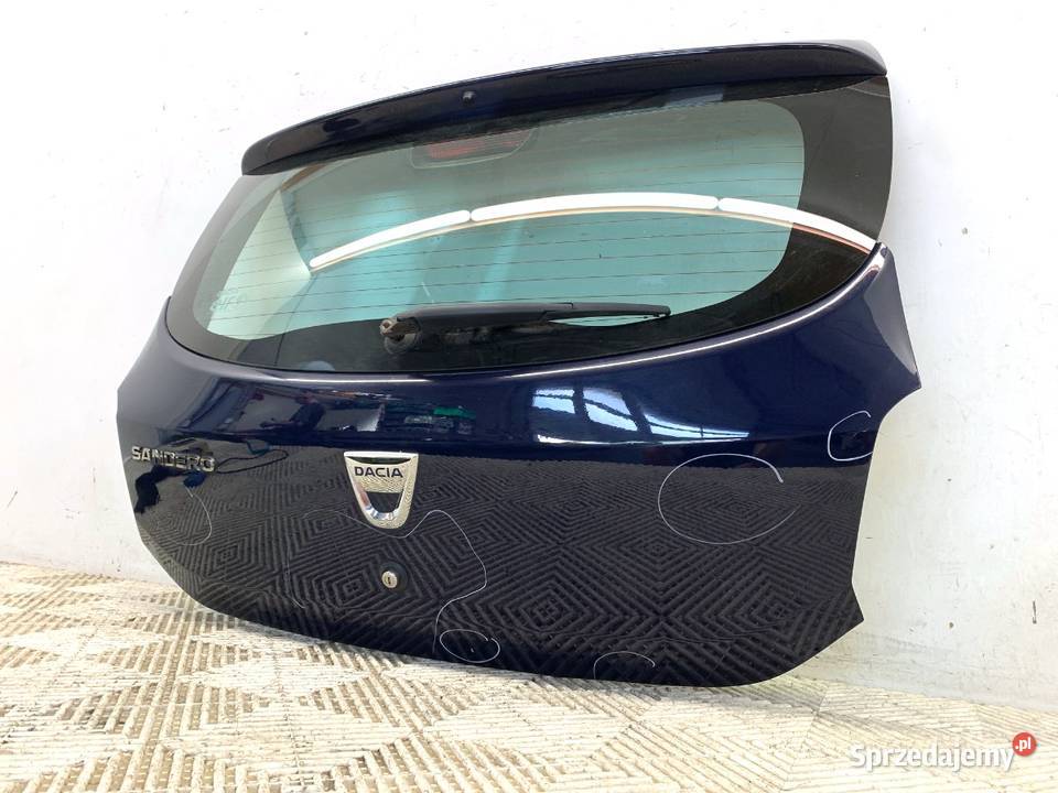 KLAPA TYŁ DACIA SANDERO II Hatchback BLEU NAVY